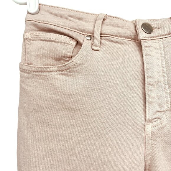 SPANX Women's The Slim-X  Stretch Mid Rise Pale Pink Cropped Jeans W28" x L26.5" - Picture 5 of 12